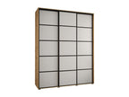 Lysvia 4 Sliding Door Wardrobe 235.2/190/60 3 Doors Lysvia/White/Black DCDS83139