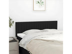 2-piece black headboard set, 72x5x78/88 cm, fabric, ETUI59877