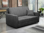 Lysvia 188 Convertible Sofa Bed with Bedding Box 85x153x98cm VWGF43499