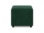 Pouf for the living room 50x50 cm Rope - Dark Green FKEG84365