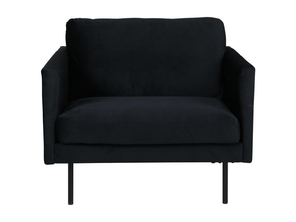 Lysvia AC 1NOS Armchair 95x84x80 Black DEER11555