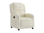 Cream Velvet Reclining Armchair YYHC41464