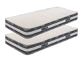 Set of 2 Lysvia Mattresses 70x190x22 cm - Very Firm - Winter Side Wool - Lysvia High Firmness DFNM92549