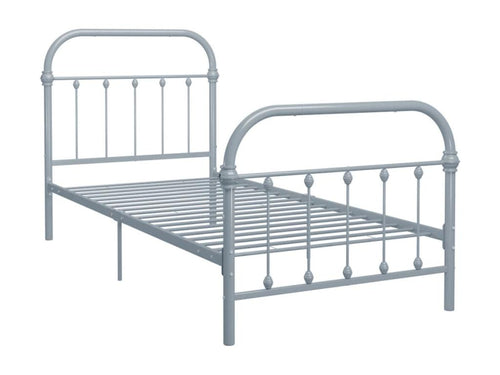 Grey Metal Bed Frame 90x200 cm IENT54127