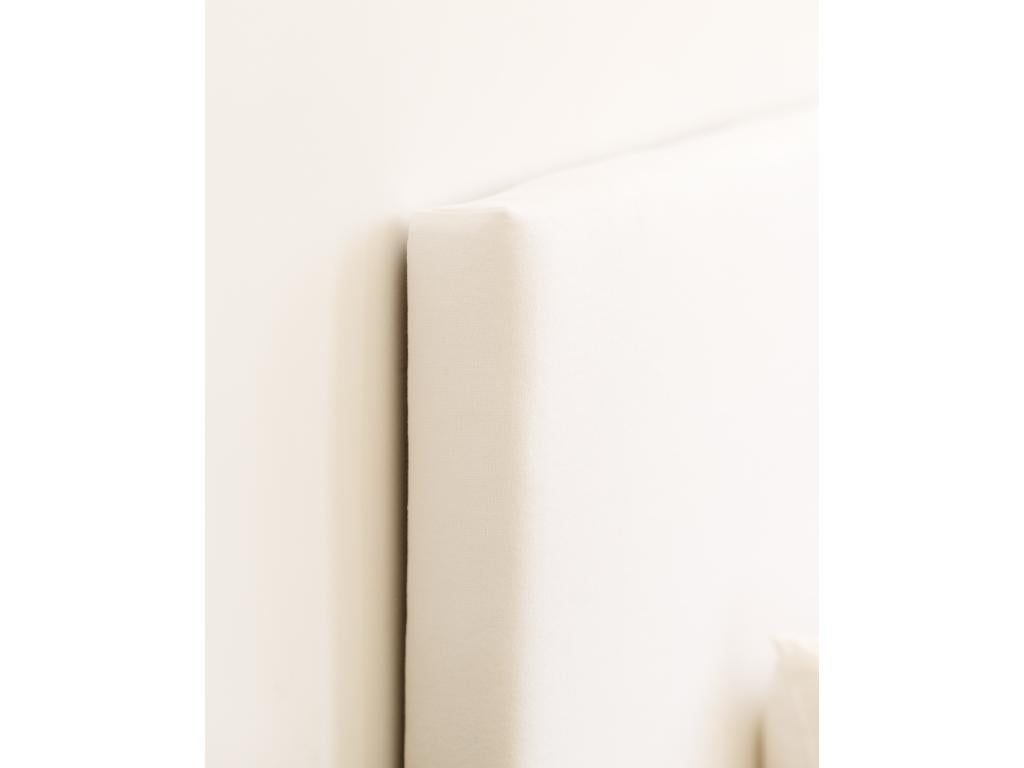 White cotton headboard 90x80cm - Lysvia FQSR75643
