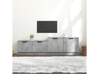 TV stand, concrete grey, 158.5x36x45 cm, engineered wood, SOZP57303