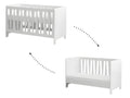 Convertible baby cot, white, GDLI26674