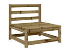 12-piece garden furniture set, impregnated pine wood XRHC96352