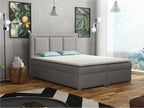 Continental Bed 112 Double Continental Gray 160x200 Tapestry 160x215x115cm TLCT19758