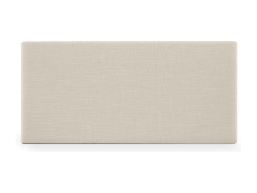 Lysvia Smooth Natural Linen Headboard 80x50cm for 70/80/90cm Beds - Lysvia QLQH24498