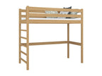 Oak loft bed N01 Natural Oak 80x190 WBIR99616