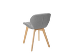 Lysvia Nordic design kitchen and living room chair in wood and fabric HEIDI AVFP35805