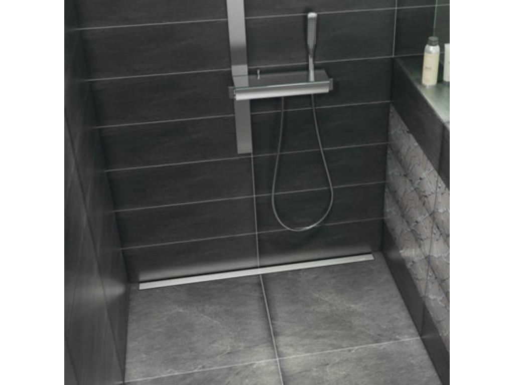 Lysvia Neo tileable shower tray with linear drain 160x100 cm HKYX92285