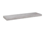 Floating wall shelf, concrete grey, 80x23.5x3.8 m, MDF, JCAE54037