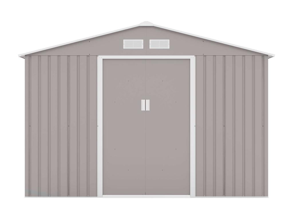 JJFP06128 Metal Garden Shed