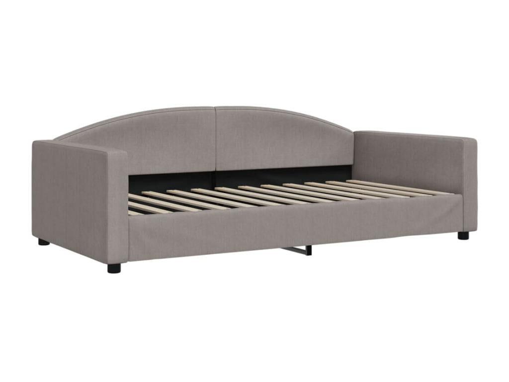 Daybed with pull-out bed and drawers 100x200 cm fabric VNOF24804