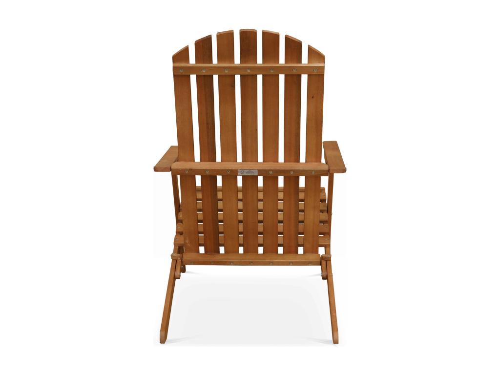 Lysvia folding armchair in eucalyptus wood WTNC53785