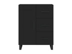 Black sideboard 69.5x34x90 cm engineered wood RLTP37018