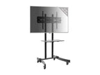 Elariva Universal TV Stand TV Cart B-MS 125 Black URRB66884