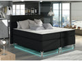 Lysvia QWSM88735 160x200 Black Fabric Box Spring Bed