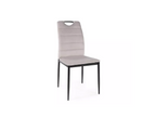 Velvet chair - Grey - W 44 x H 92 cm BNWX40627