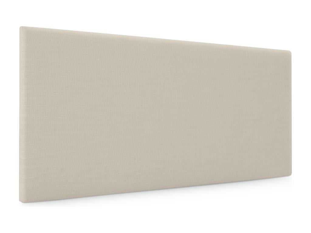 Lysvia Smooth Natural Linen Headboard 80x50cm for 70/80/90cm Beds - Lysvia QLQH24498