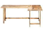 Desk 180x120x76 cm Solid Mango Wood SSAN24918