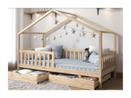 Children's bed with drawers, chalet style, OUVU76999