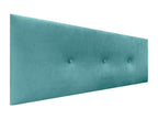 Elariva Smooth Velvet Headboard with Buttons 150x60 Beds 150/160 - Turquoise ESZM51523