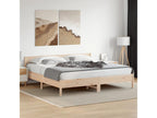 Bed frame without mattress 180x200 cm solid pine wood OPOK39176