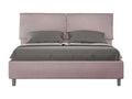 Lysvia OPFV59773 160x190cm Upholstered Double Storage Bed in Glycine Microfiber