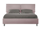 Lysvia OPFV59773 160x190cm Upholstered Double Storage Bed in Glycine Microfiber