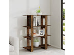 Smoked Oak Bookshelf/Room Divider 100x30x123.5 cm CIZS49293