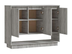 Grey sideboard 97x31x75 cm Engineered wood NCCO23449