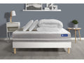 Ready-to-sleep pack: TOUCH pocket spring mattress 180x200, 3 comfort zones, white bed base, 2 pillows, duvet CJYA27674