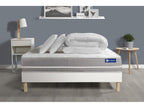 Ready-to-sleep pack: TOUCH pocket spring mattress 180x200, 3 comfort zones, white bed base, 2 pillows, duvet CJYA27674