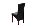 Dining Chairs 6 pcs Black Faux Leather 4 RXBG30068