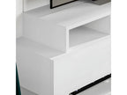 TV stand with 2 doors, white - length 125 x depth 32 x height 42 cm CZWV81501