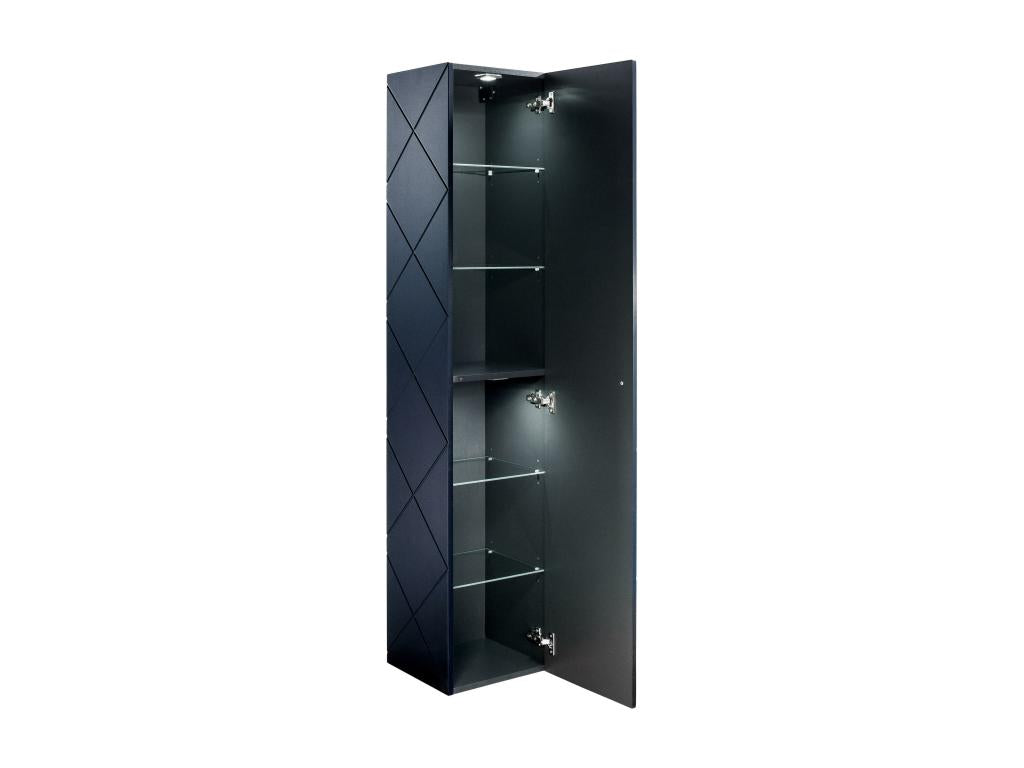 Lysvia HC35 2D High Cabinet 35x33x170 Blue SSAM09689