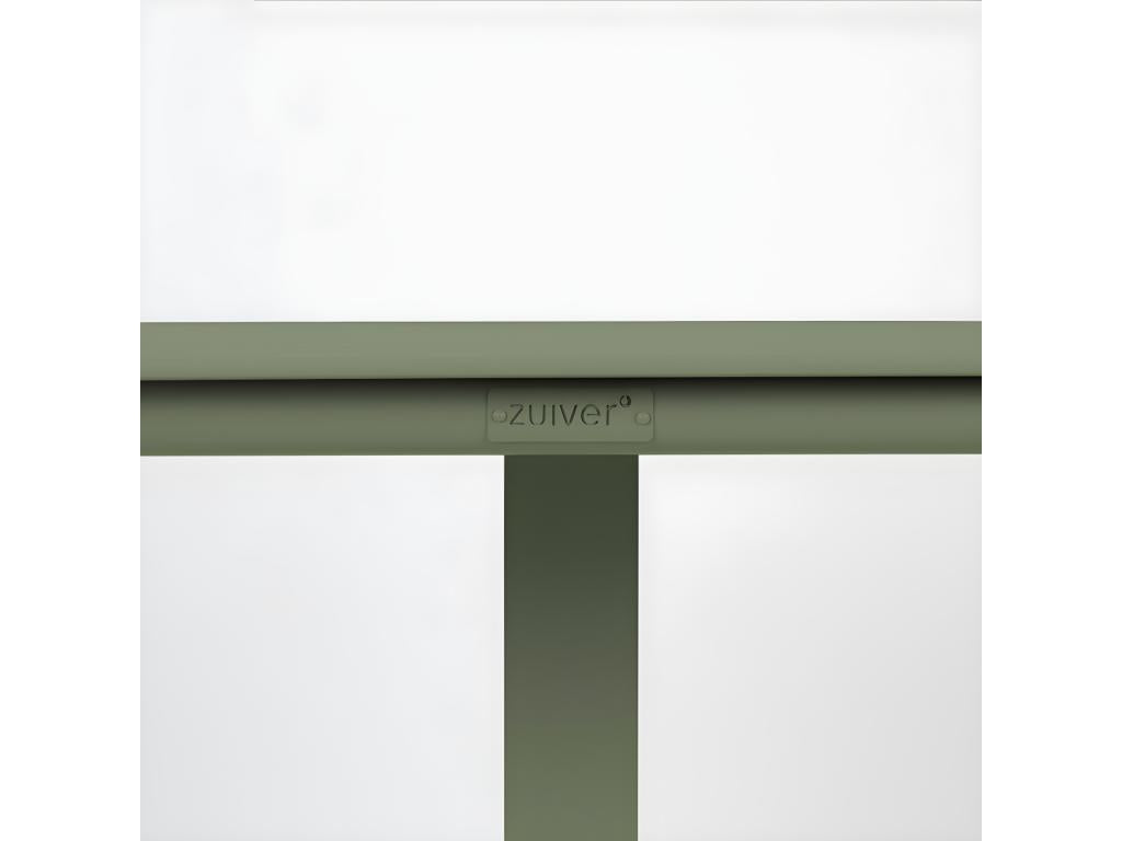 Elariva - 2-Person Metal Bistro Garden Dining Table - Green WCPE89095