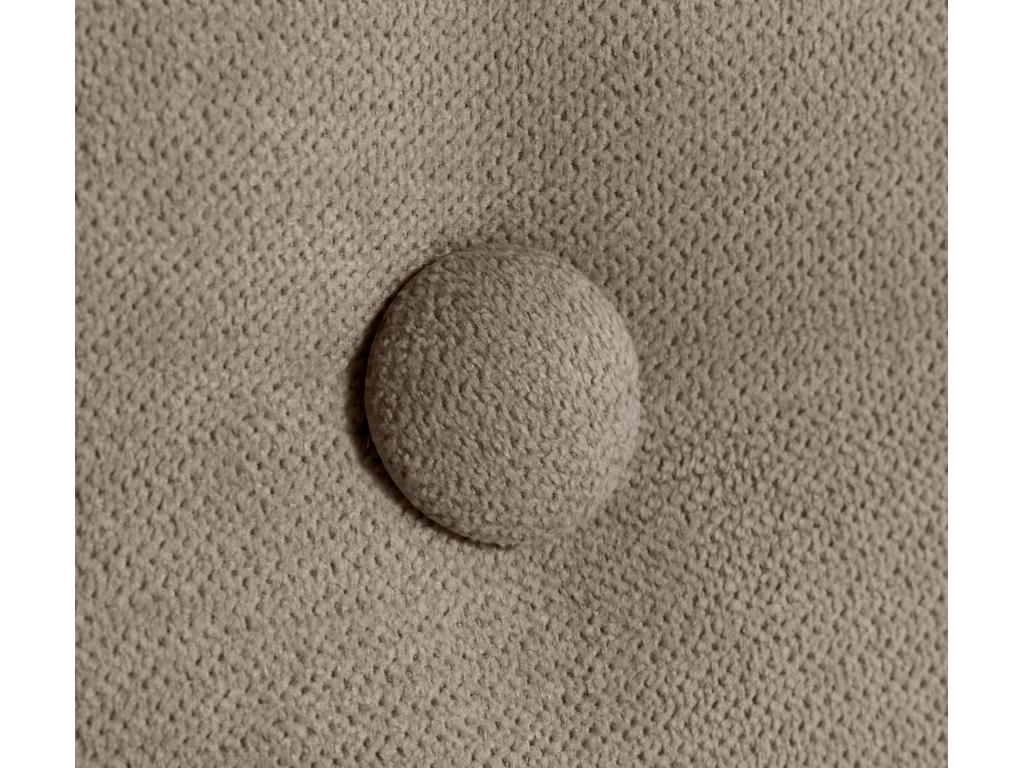Elariva Plain Fabric Headboard with Buttons 105x50cm Beds 105 - Earth HCKN58405