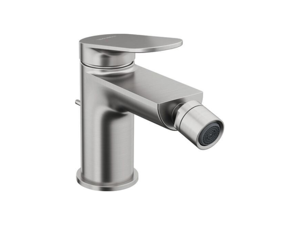 Lysvia brushed stainless steel bidet mixer tap HIKX46531