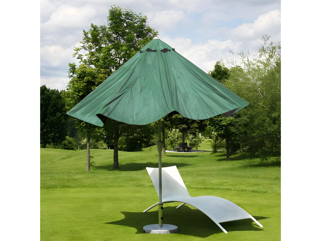 Aluminum garden parasol 300x300x242 cm 04 0003882 VGZR55406