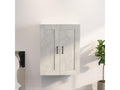 Wall-mounted cabinet, concrete grey, 69.5x32.5x90 cm, DLNH01468