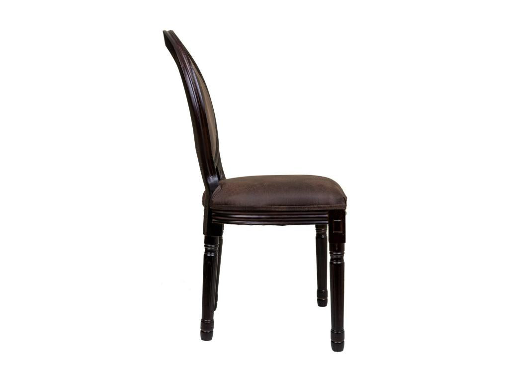 Brown wooden chair 48x46x96h GAWN75691