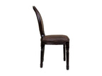 Brown wooden chair 48x46x96h GAWN75691