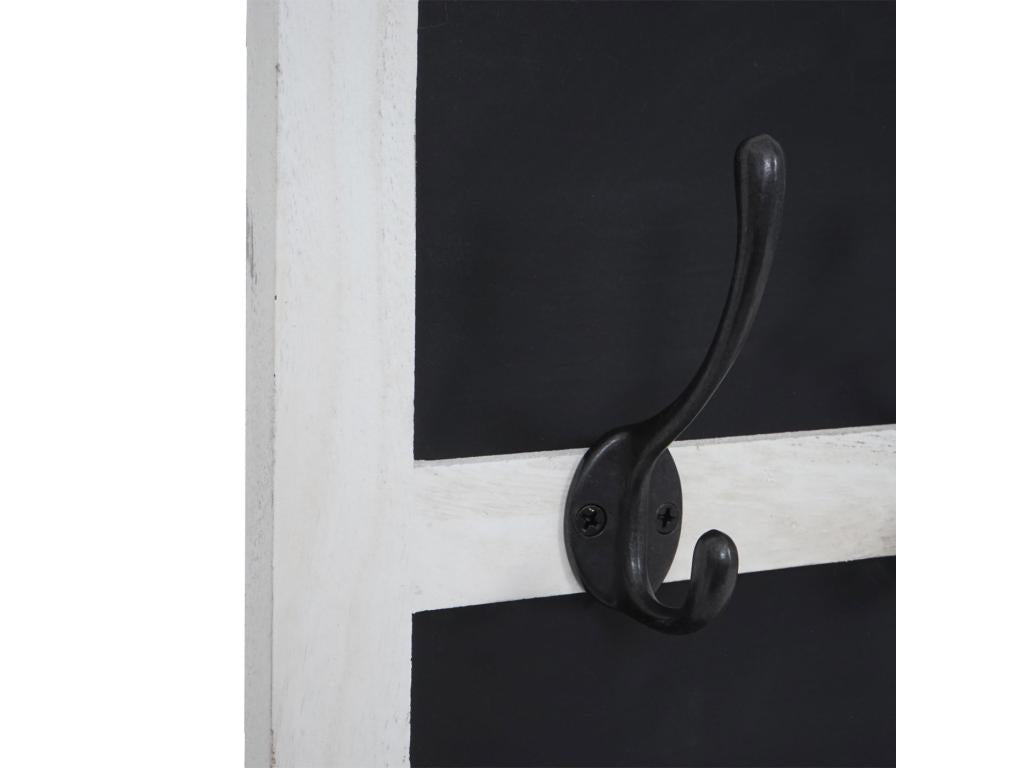 Elariva-C51 wall-mounted coat rack with white chalkboard Elariva URRY66849