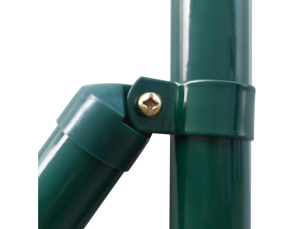 Euro Steel Fence 25x1.7 m Green 7 EMLM54621