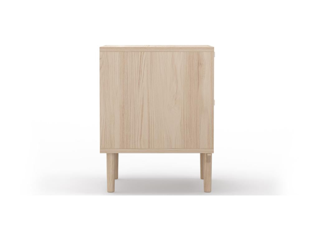Bedside table - Lysvia style - Wood - Natural Lysvia TDSS09040