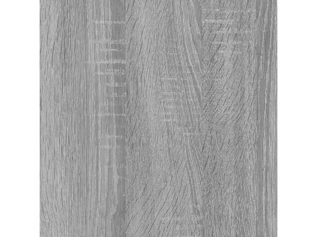 Set of 2 grey side tables, 40x40x40 cm, engineered wood, TDAU17000